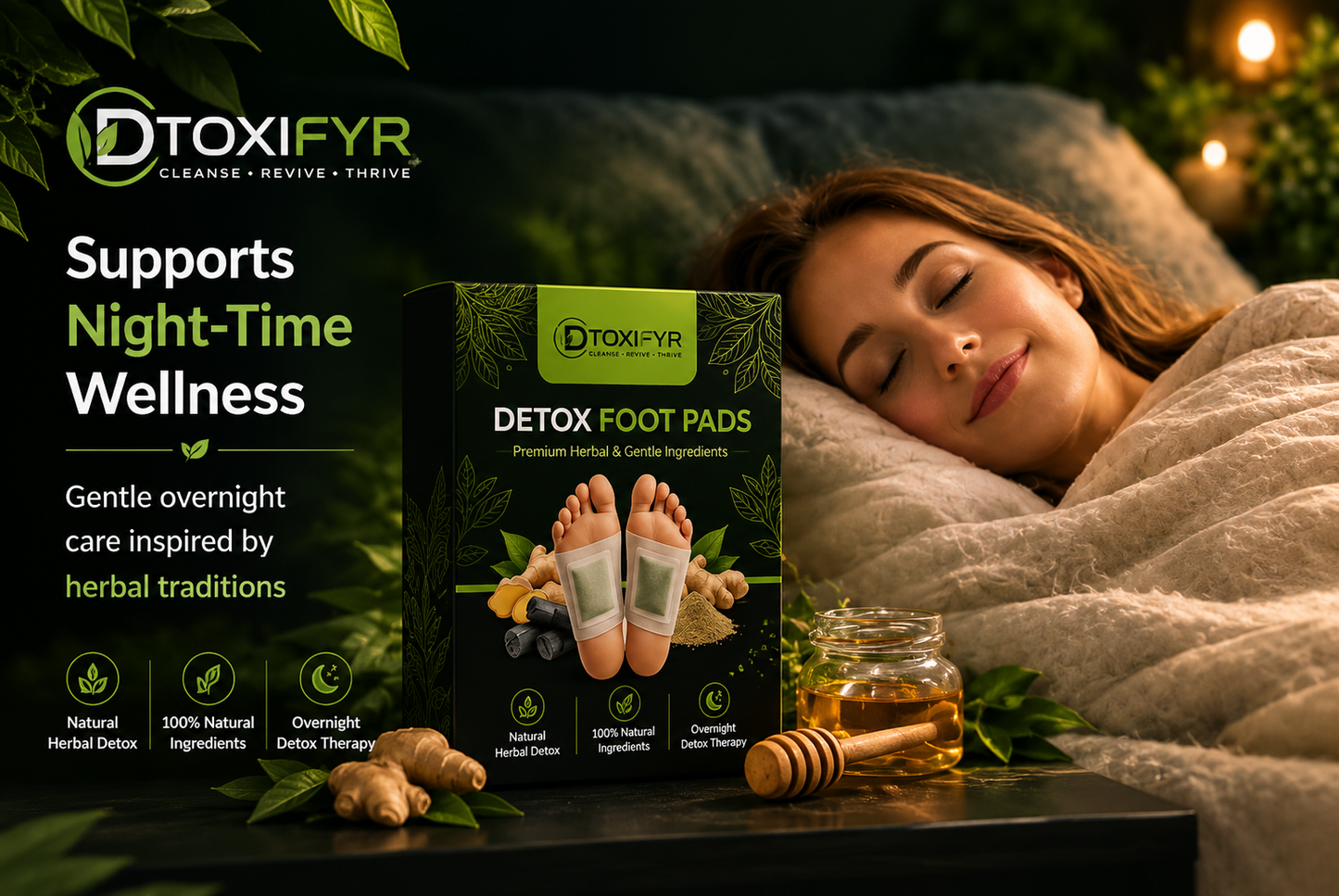 Ultimate Herbal Detox Foot Patches (BUY 10 GET 20 FREE)