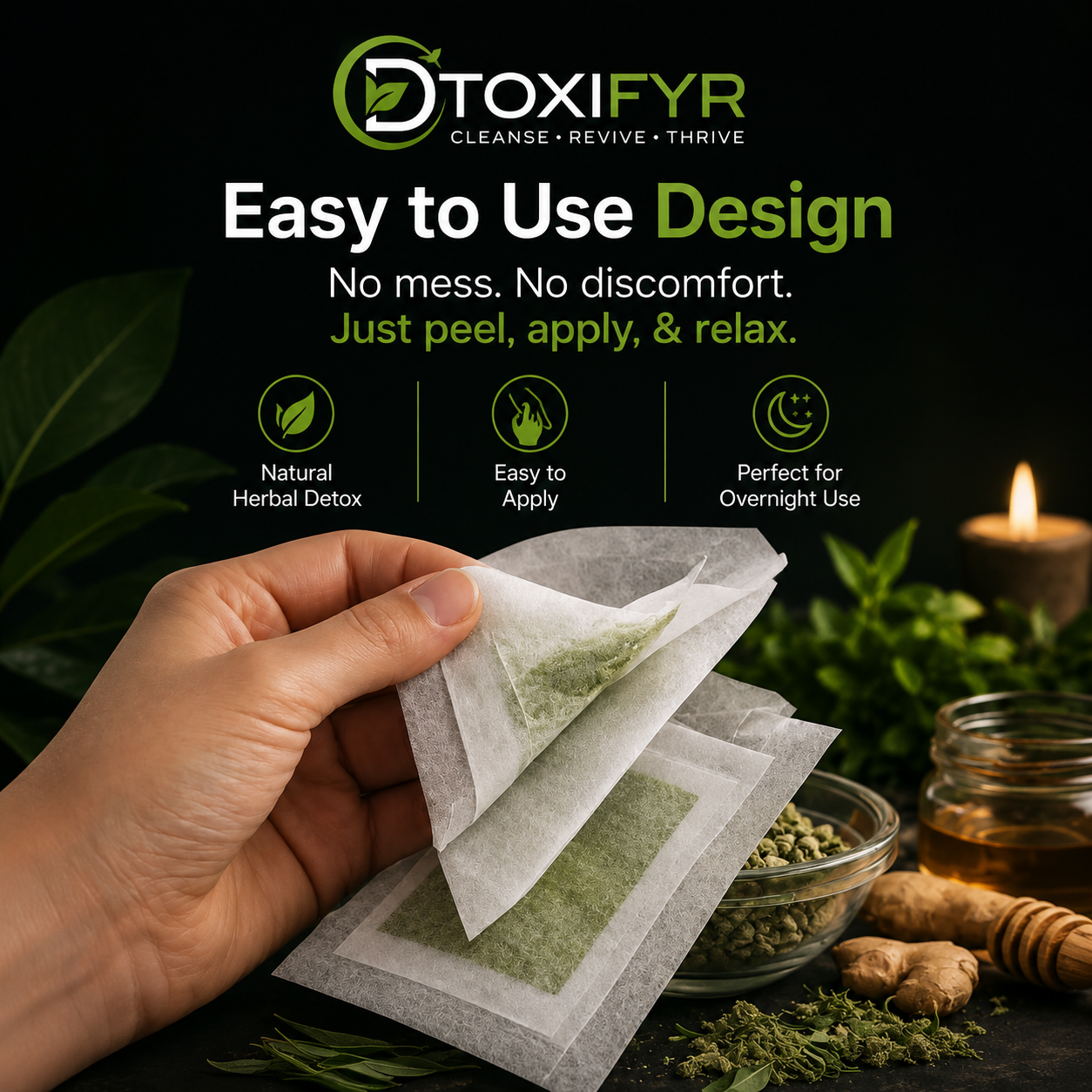 Ultimate Herbal Detox Foot Patches (BUY 10 GET 20 FREE)
